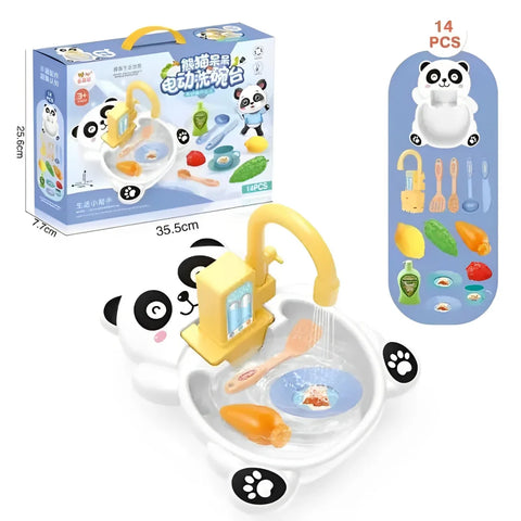 Panda Splash & Play Kitchen Sink Set [PD]