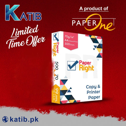 Paper Righ Paper Right 70Gsm A4 Printing Paper : Get FREE delivery and huge ...