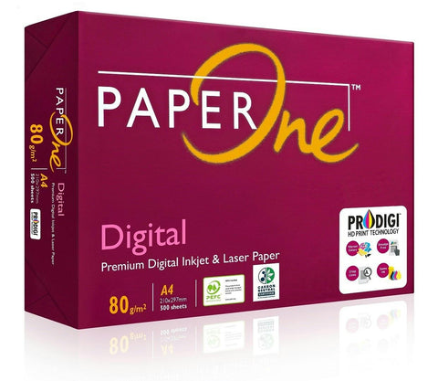 PaperOne Digital Carbon Neutral 80Gsm A4 Printing Paper