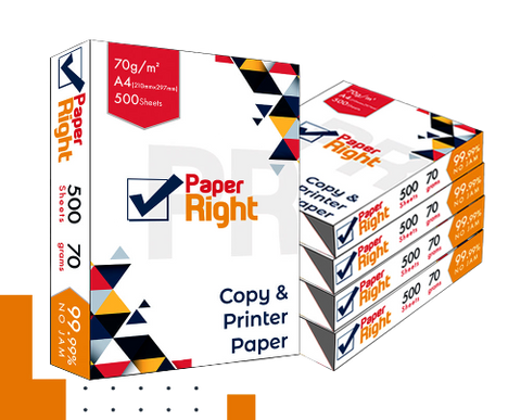 Paper Right 70Gsm A4 Printing Paper [BOX]