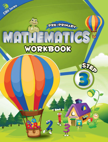 Pre Primary Mathematics Workbook Step 3 MAK [IP]