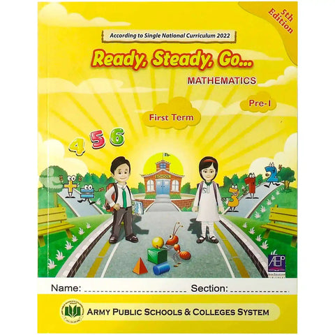 Ready Steady Go Math Pre1 1st Term 5th Edition APS [IP]