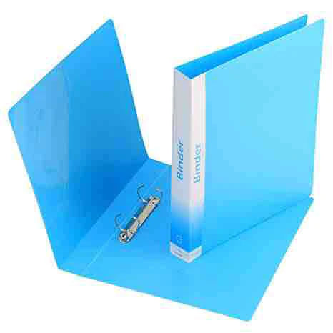 PVC 2 D Ring File with Lamination A4 1.5 Inch