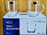 Tea Glass Cup 6Pcs Set (IP)