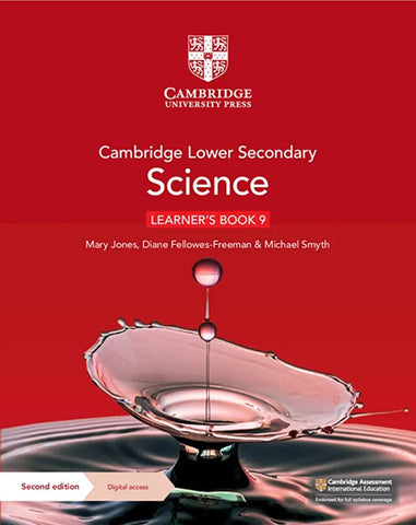 CAMBRIDGE LOWER SECONDARY SCIENCE LEARNER’S BOOK 9 WITH DIGITAL ACCESS (1 YEAR)