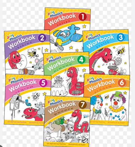 JP Workbooks (Set of books 1-7) [IP]