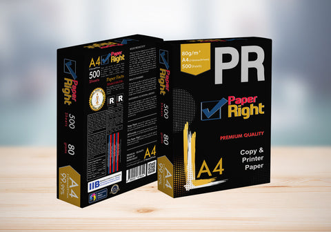 Paper Right 80Gsm A4 Printing Paper [BOX]