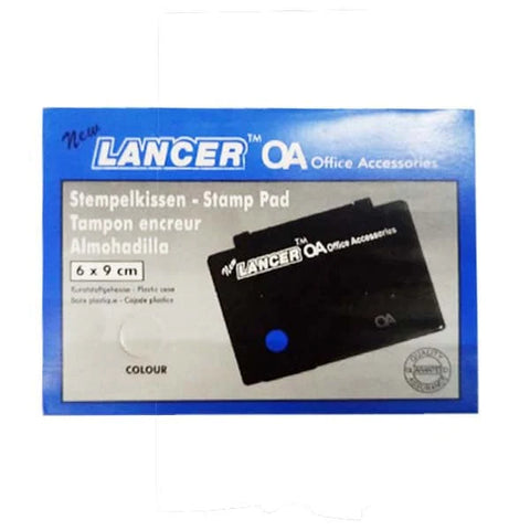 New Lancer Blue Stamp Pad 6x9 [IS][1Pc]