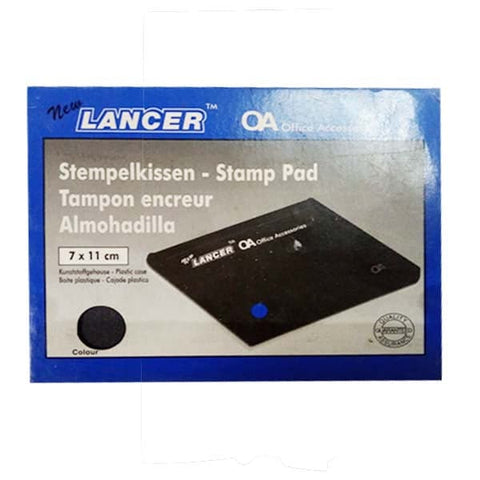 New Lancer  Black Stamp Pad 6x9 [IS][1Pc]