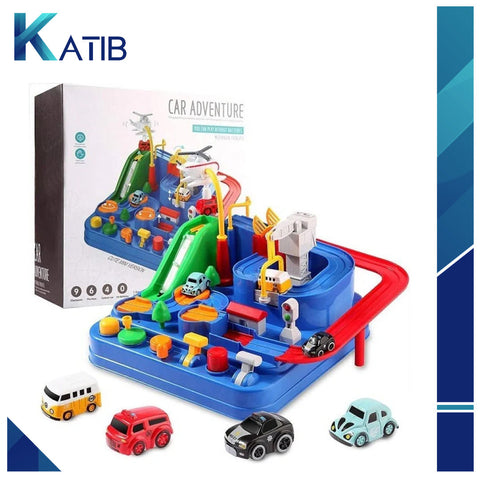 Car Adventure Race & Rescue Track With Magnetic Cars [PD][1Pc]