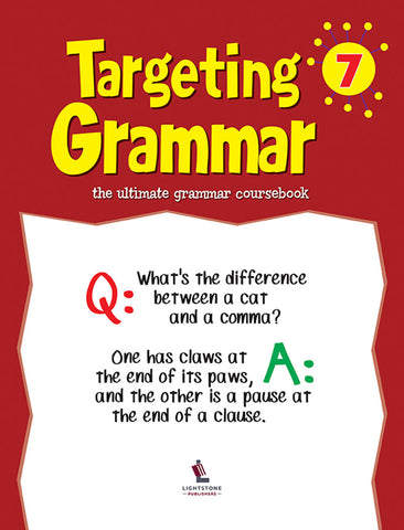 Targeting Grammar Activity Book 7