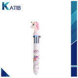 Unicorn 6-In-1 Multicolor Retractable Ballpoint Pen [PD][1Pc]