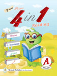 Faisal Floral 4 in 1 Reading Book-A