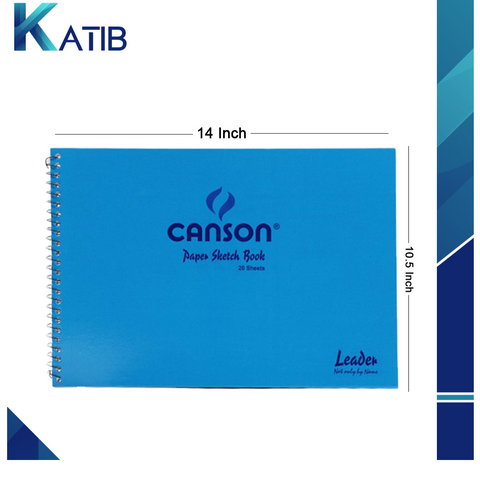 Canson Sketch Book For painting drawing shading 14 x 10.5  20 Sheets [PD][1Pc]