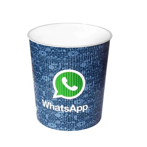 WhatsApp Dustbin PVC [PD][1Pc]