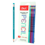 Dux 888 Eraser Tip Pencils Rubber Pencil [IP][1Pack]