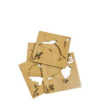 Urdu Stencils Wooden Writing And Drawing Tracing Slate With Pictures [1Set][PD] - Kaliber