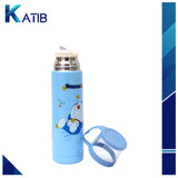 DORAEMON WATER BOTTLE WITH CUP 500ML [PD][1Pc]