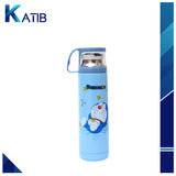 DORAEMON WATER BOTTLE WITH CUP 500ML [PD][1Pc]