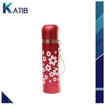 STAINLESS WATER BOTTLE 500ML RED [PD][1Pc]