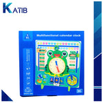 Multifunctional Calendar Clock - Frog [PD][1Pc]