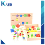 Wooden Puzzle Beaded Box [PD][1Pc]