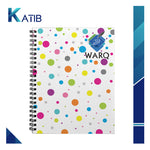 Warq Spiral Colorful Dot A4 [IS]