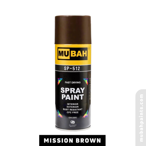 MUBAH Spray Paint - Mission Brown [IP][1Pc]