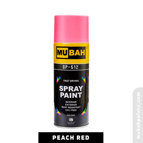 MUBAH Spray Paint - Peach Red [IP][1Pc]