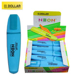 Dollar Neon Highlighter Blue HL-625 [IS][1BOX]