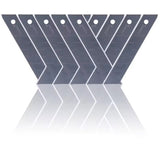 91053 Sunwood Large Utility Knife Blades 18mm [PD] [Pack of 10]