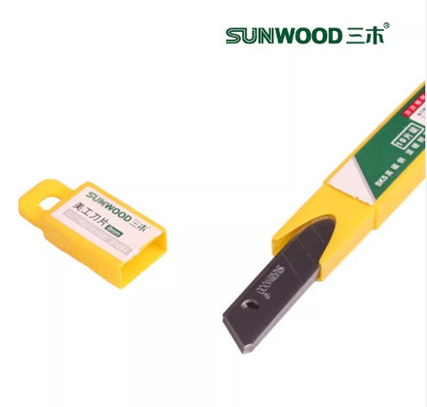 91054 Sunwood Small Utility Knife Blades  [PD] [Pack of 10]