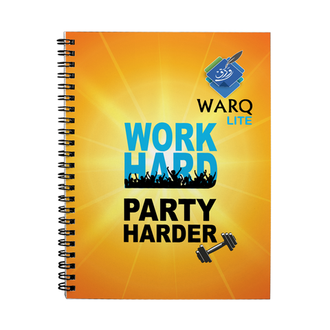 WARQ Spiral Work Hard PArty Harder [IS][1Pc]