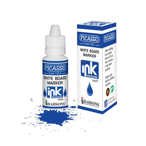 Picasso Blue Board Marker Ink Bottle 15ml [IS]