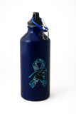 Carolina Panthers Blue Sports Water Bottle – With Carabiner Clip [PD]