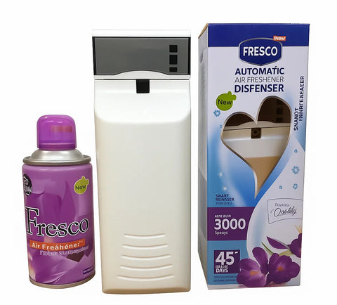 FRESCO Auto Sensor Air Freshener Dispenser Empty Light Sensor Adjustment [IP]