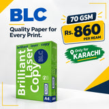 BLC 70Gsm A4 Printing Paper Only For Karachi [Ream]