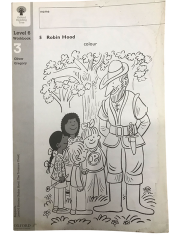 ORT STAGE (ROBIN HOOD) LEVEL 6 WORKBOOK 3 OLIVER GREGORY [IP]
