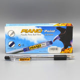 Piano Point 0.8 Ball Pen Black [IS] [1Box]