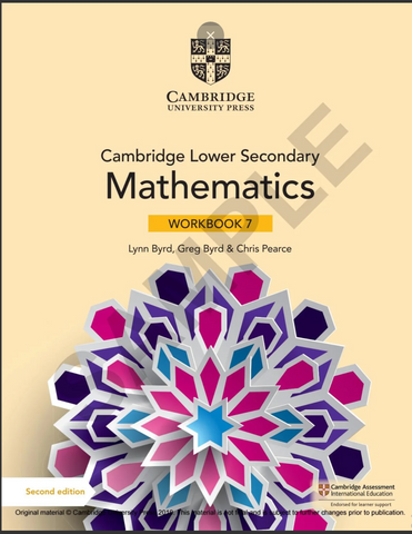 CAMBRIDGE LOWER SECONDARY MATHEMATICS WORKBOOK 7 WITH DIGITAL ACCESS (1 YEAR) [IP]