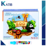 Magical Water Color Zoo Book [PD][1Pc]