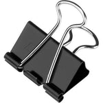 Diamond Binder Clip 0.5 inch - 15MM [IS][1Pack]