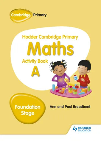 Hodder Cambridge Primary Maths Activity Book A Foundation Stage [IS-A]