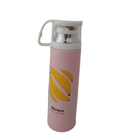 Banana Print Insulated Water Bottle [PD]