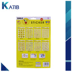 Puffy Smiley Face stickers Sheets[1Pc][PD]