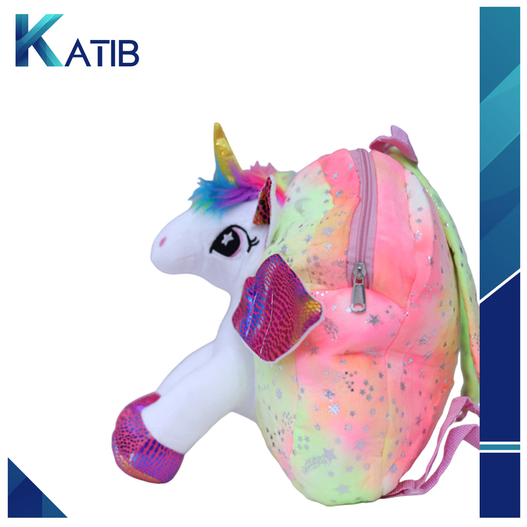 Unicorn Soft Plush Fur Bag For Kids[PD][1Pc] – KATIB - Paper and ...