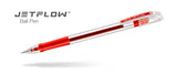 Dollar BP2F Jetflow Hybrid Ballpoint Pen Red [IS][1Box]