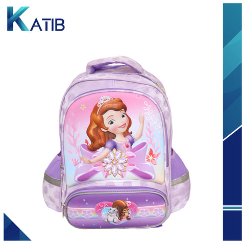 Kids Girls Disney Princess Frozen Sofia Backpack School Bag Kindergarten[1Pc][PD]