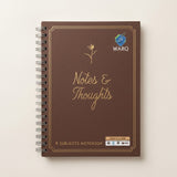 WARQ Premium Spiral Notebook [Notes & Thoughts] – 6 Subjects [COB]