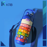 Water Bottle Number Blue [PD]